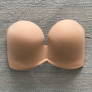 Strapless Ultimate Wonderbra Size 34F UK Nude
